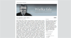 Desktop Screenshot of kossowski.muzeumliteratury.pl