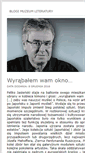 Mobile Screenshot of kossowski.muzeumliteratury.pl